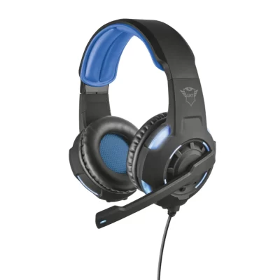 AUDÍFONOS GAMER TRUST GXT 350 RADIUS 7.1 SURROUND NEGRO